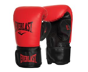 Everlast Unisex Tempo Bag Boxing Glove - Red/Black