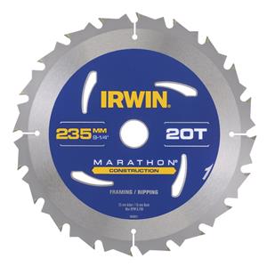 Irwin 235mm 20T Marathon Circular Saw Blade