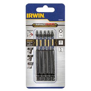 Irwin Impact Pro Performance 89mm T10 - 5 Pack