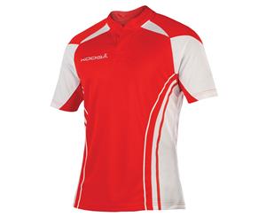 Kooga Mens Stadium Match Rugby Shirt (Red/White) - RW3328