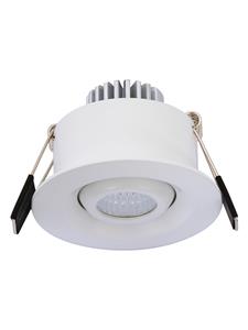 LEDlux Starlight LED Adjustable White Downlight in Cool White