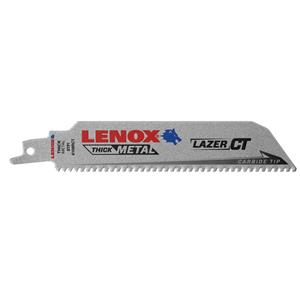 Lenox 152mm 8TPI Metal Lazer Carbide Tipped Reciprocating Saw Blade - 1 Pack