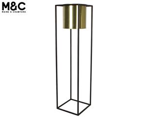 Maine & Crawford Cubo Tall Metal Plant Stand