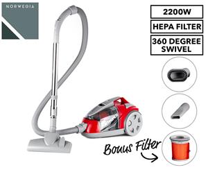 Norwegia Jetforce Bagless Vacuum Cleaner with BONUS Filter