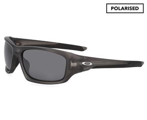 Oakley Valve Polarised Sunglasses - Matte Grey Smoke/Black Iridium