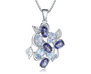 Olivia Yip - How Charming Blue Flowers Are Women's Pendant
