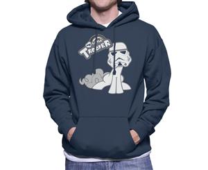 Original Stormtrooper My Little Trooper Men's Hooded Sweatshirt - Navy Blue