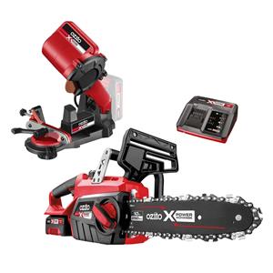Ozito Power-X-Change 18V Chainsaw And Sharpening Kit