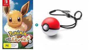 Pokemon Let's Go Eevee + Pokeball Plus Bundle - Nintendo Switch