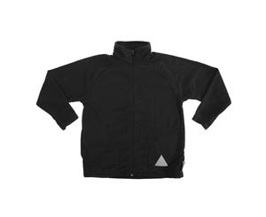 Result Core Childrens/Kids Micron Fleece Jacket (Black) - BC851