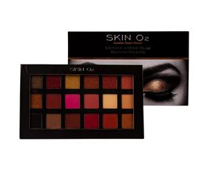 Skin O2 Metallic and Nude Glam Shadow Palette 18g
