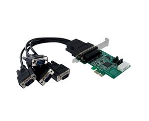 StarTech 4 Port PCI Express RS232 Serial Adapter Card w/ 16950 UART