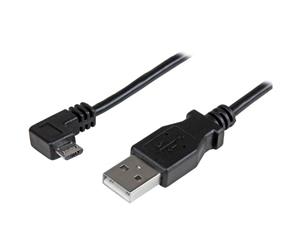 StarTech Micro-USB Charge-and-Sync Cable M/M Right-Angle Micro-USB 24 AWG 2 m 6 ft