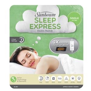 Sunbeam - BL4821 - Sleep Express Fitted - Single