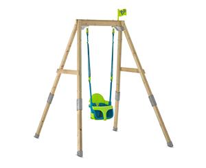 TP Toys Wooden Growable Acorn Swing Set Frame with Quadpod