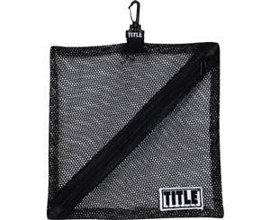 Title Boxing Clip On Mesh Hand Wrap Wash Bag