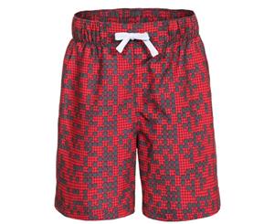 Trespass Childrens Boys Alley Swimming Shorts (Red) - TP4075