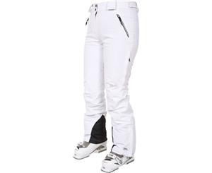 Trespass Womens/Ladies Galaya Waterproof Breathable Ski Trousers Pants - White