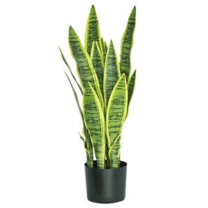 UN-REAL 69cm Large Artificial Sansevieria Mother In Laws Tongue