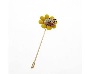 Vintage Sunflowers Beer Brooches Pin