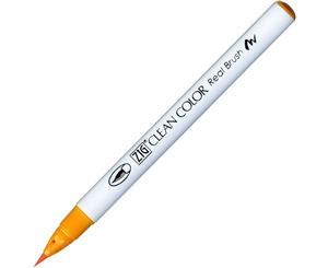 ZIG Kuretake Clean Colour Real Brush Pen 052 Bright Yellow