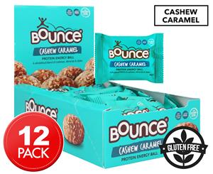 12 x Bounce Protein Energy Balls Cashew Caramel 40g