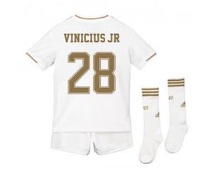 2019-2020 Real Madrid Adidas Home Full Kit (Kids) (VINICIUS JR 28)