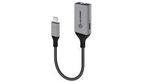 Alogic Ultra 10cm USB-C to 3.5mm Audio and USB-C Charging Combo Adapter