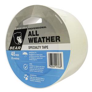 Bear 48mm x 25m Clear All Weather Tape