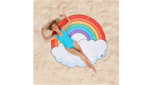 BigMouth Rainbow Beach Blanket