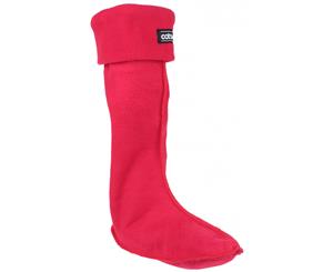 Cotswold Adults Fleece Socks (Red) - FS2983