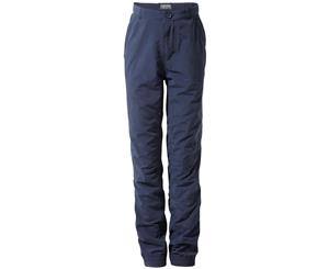 Craghoppers Boys NL Terrigal Wicking Walking Hiking Summer Trousers - Blue Navy