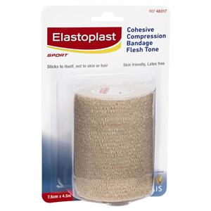 E-Sport Cohesive Bandage Tan 7.5cm x 4.5m