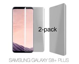 For Samsung Galaxy S8 PLUS2-Pack Full Curved Edge to Edge Screen Protector