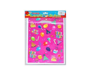 Girls Birthday Theme Party Loot Bags 25x15cm Great for Lollies & Gifts for Kids