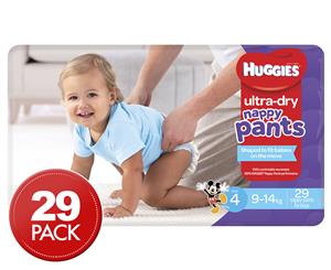 Huggies Toddler Nappy Pants For Boys 9-14kg 29pk