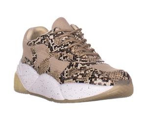 I35 Bubblez Lace Up Low Top Sneakers Brown Snake