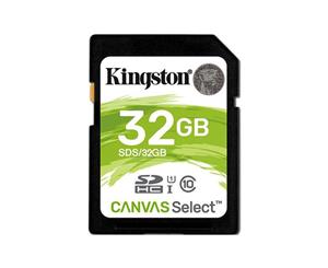 Kingston 32GB SDHC Class10 UHS-I 80MB/s Read Flash Card SDS/32GB