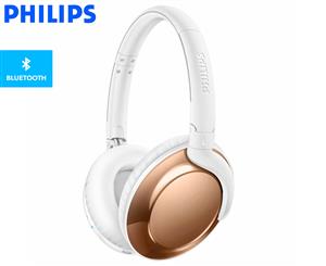 Philips Flite Over-Ear Wireless Headphones - Rose Gold