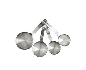 Pyrex Platinum Stainless Steel Measuring Cups 4pc