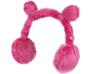 Regatta Girls Ezora Fluffy Character Polyester Warm Walking Ear Muffs - Dusty Rose