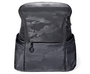 Skip Hop Paxwell Easy-Access Diaper Backpack Nappy Bag Black Camo