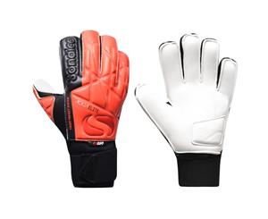 Sondico Unisex Aqua Elite Goalkeeper Gloves - Red/Black Touch and Close Strap - Red