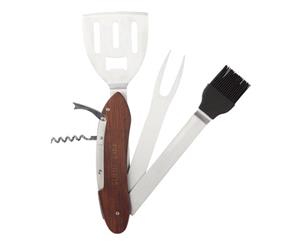 Sunnylife Wooden & Stainless Steel BBQ Multi Tool