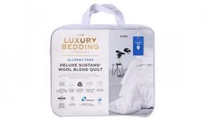 The Luxury Bedding Company Deluxe Sustans/Wool Quilt - Double