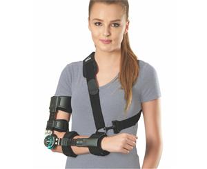 Tynor Hinged ROM Elbow Brace with Sling (Range of Motion) Orthopaedic - Left Arm