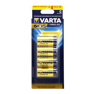 Varta C Alkaline Batteries - 4 Pack