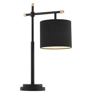 Verve Design 62cm Black Ciara Table Lamp