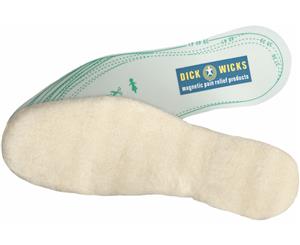Woolen Insoles with Magnets by Dick Wicks