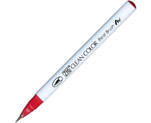ZIG Kuretake Clean Colour Real Brush Pen 029 Geranium Red
